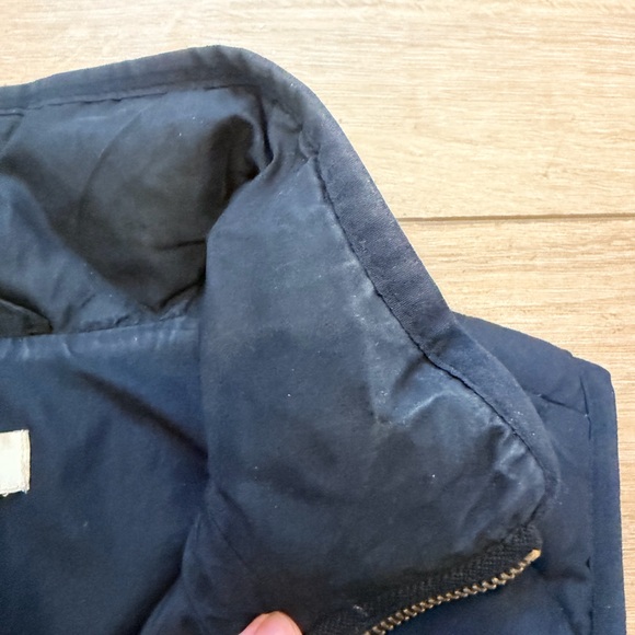 J. Crew Black Quilted Vest - Picture 4 of 4